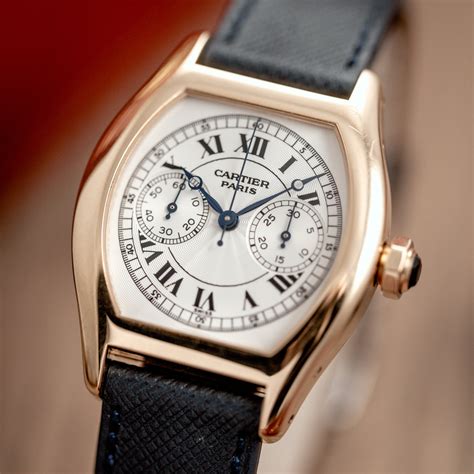 cartier prive tortue monopoussoir chronograph.